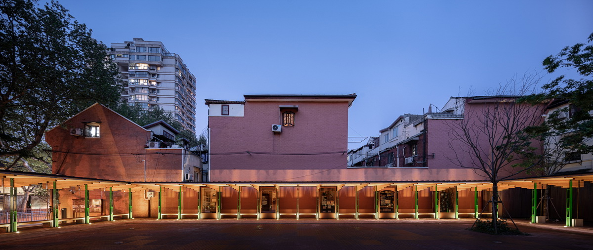 BIM建筑|上海永嘉路口袋广场 / 上海阿科米星建筑设计事务所