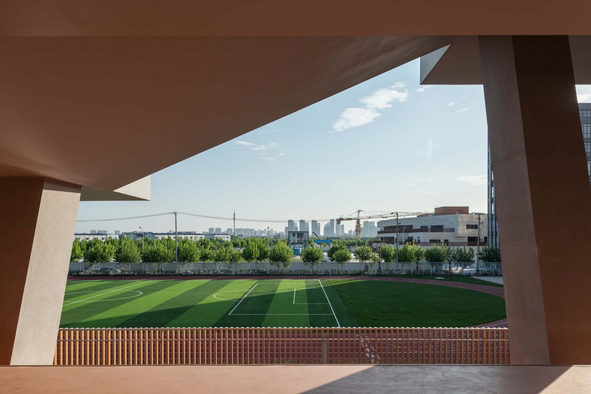 BIM建筑|华东师范大学第二附属中学前滩学校及冰厂田前滩幼儿园 / 致正建筑工作室+大正建筑事务所