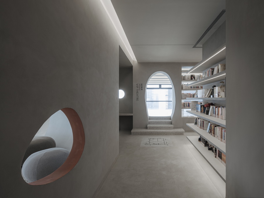 BIM建筑|朝彻书屋——一个抽象的港口城市 / Wutopia Lab