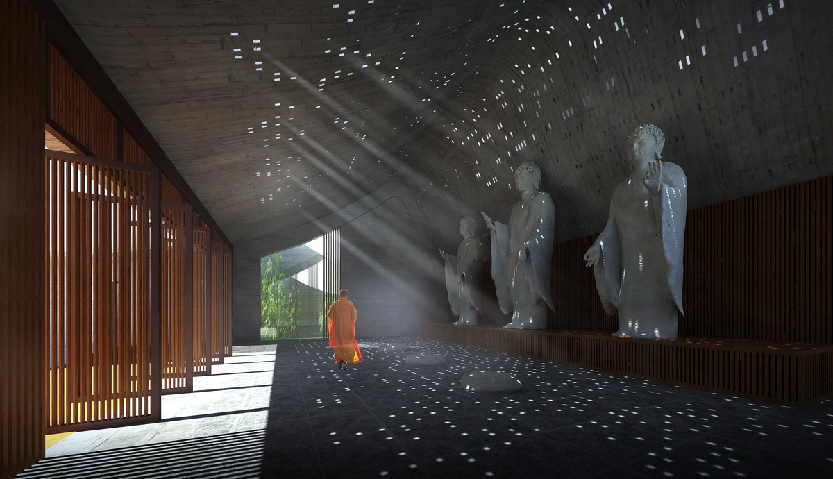 BIM建筑|融素——一座现代寺庙的初现 / 墨泰建筑