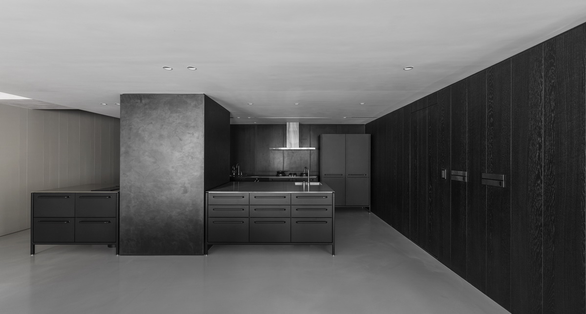 BIM建筑|墨片，纯粹轮廓的安静世界 / 水相设计