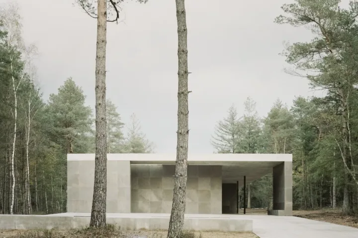 BIM建筑|荷兰受害者纪念堂“卢嫩馆”，消隐而平和 / KAAN Architecten