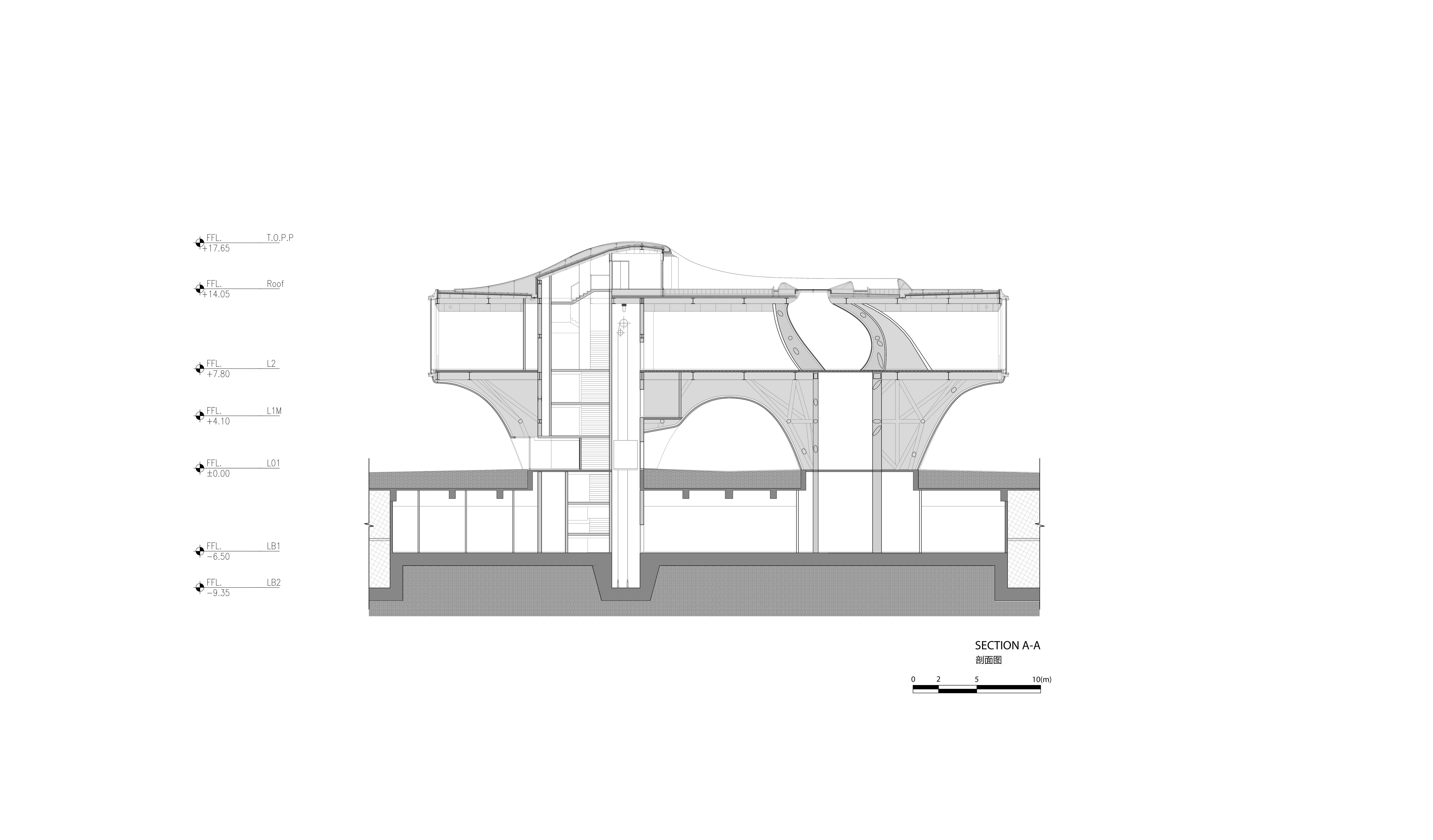 BIM建筑|漂浮之门——西安沣东新城莱安社区中心 / EID Architecture