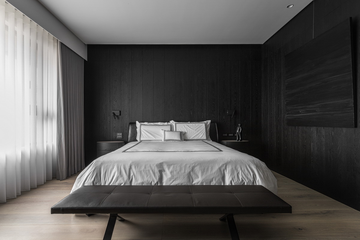 BIM建筑|墨片，纯粹轮廓的安静世界 / 水相设计