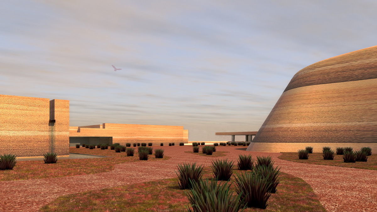 BIM建筑|“酒庄”注释——烽火台叙 / 平时建筑事务所