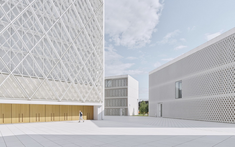 BIM建筑|纯净与圣洁：卢布尔雅那伊斯兰宗教与文化中心 / Bevk Perović arhitekti