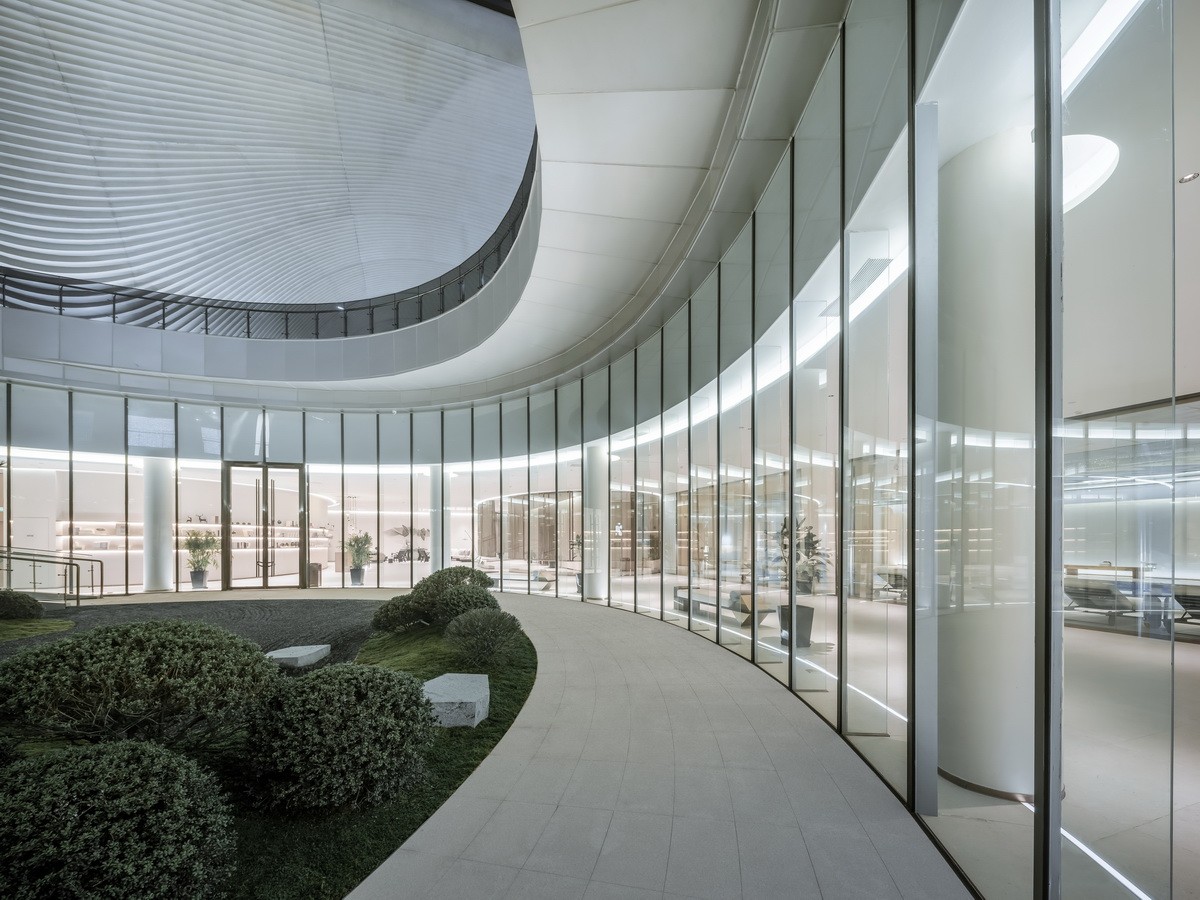 BIM建筑|漂浮之门——西安沣东新城莱安社区中心 / EID Architecture