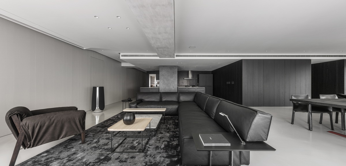 BIM建筑|墨片，纯粹轮廓的安静世界 / 水相设计