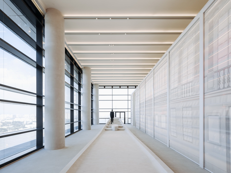 BIM建筑|朝彻书屋——一个抽象的港口城市 / Wutopia Lab