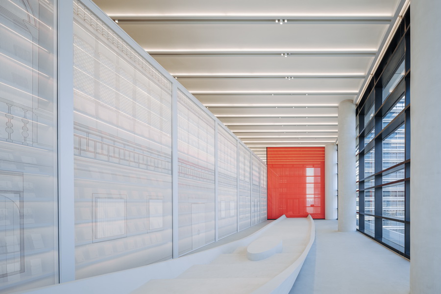 BIM建筑|朝彻书屋——一个抽象的港口城市 / Wutopia Lab