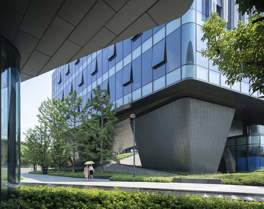 BIM建筑|南京生态科技岛新纬壹科技园区 / NBBJ