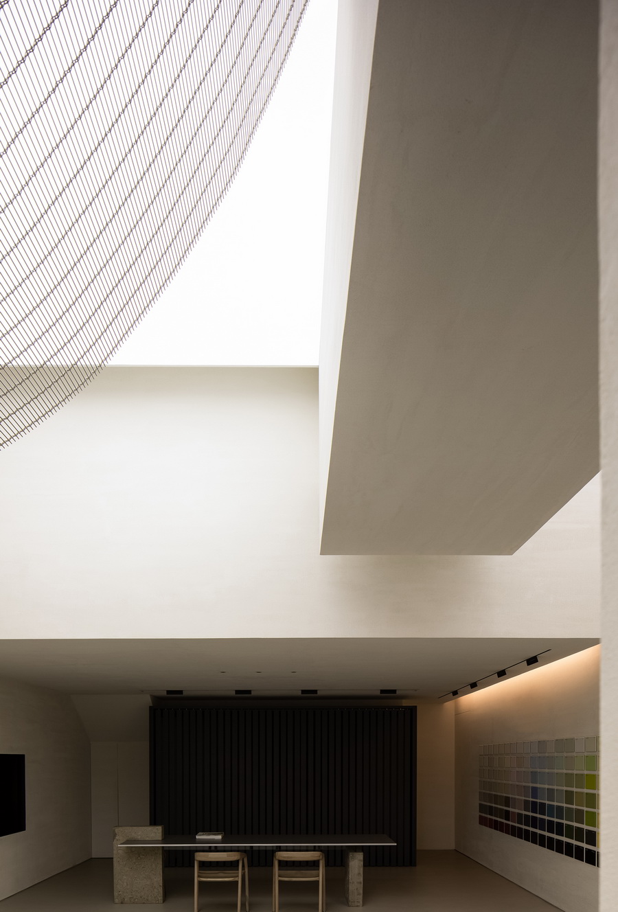 BIM建筑|ANBONG HOME 艺术涂料展厅 / 艾克建筑设计