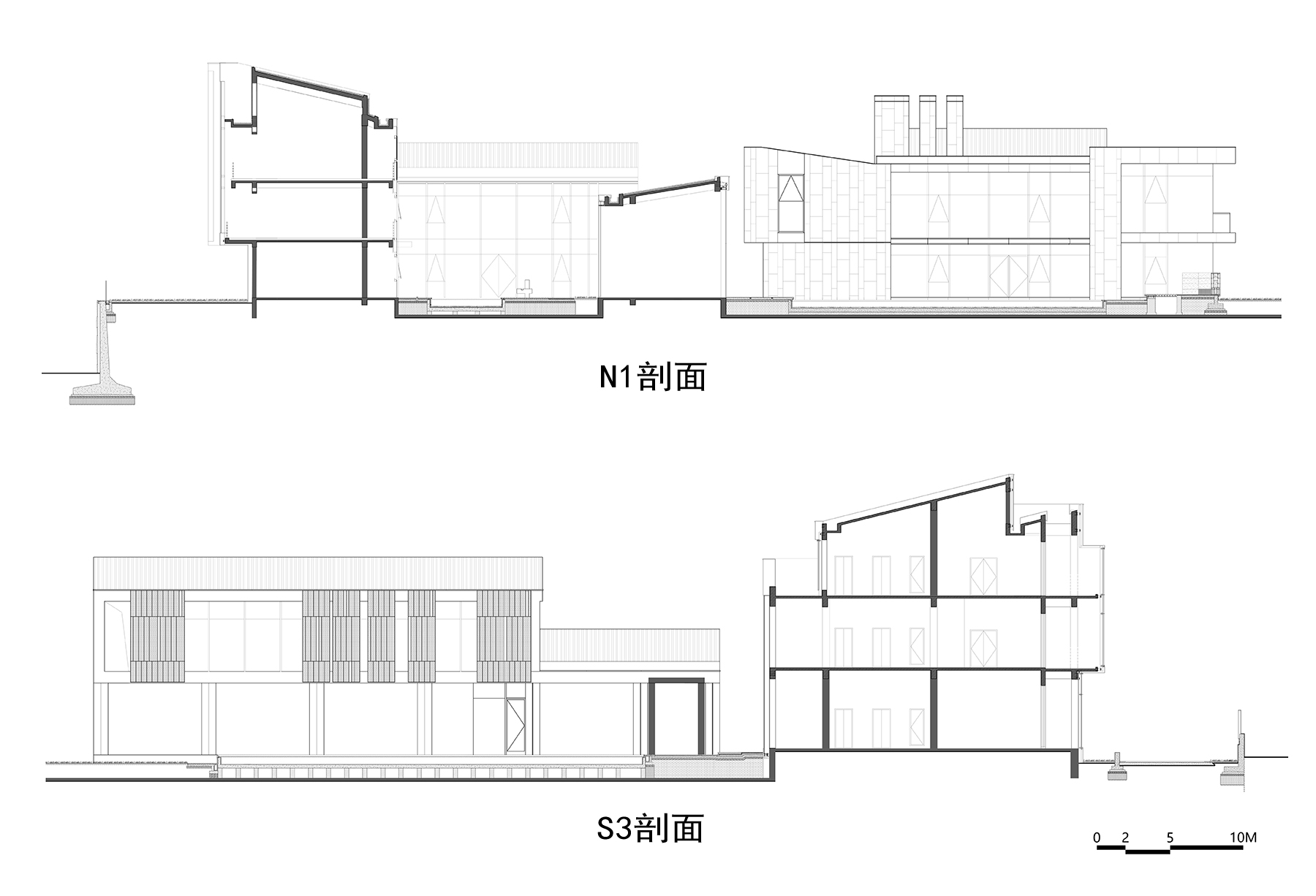 BIM建筑|钱湖02-3C地块项目 / 洪伟工作室