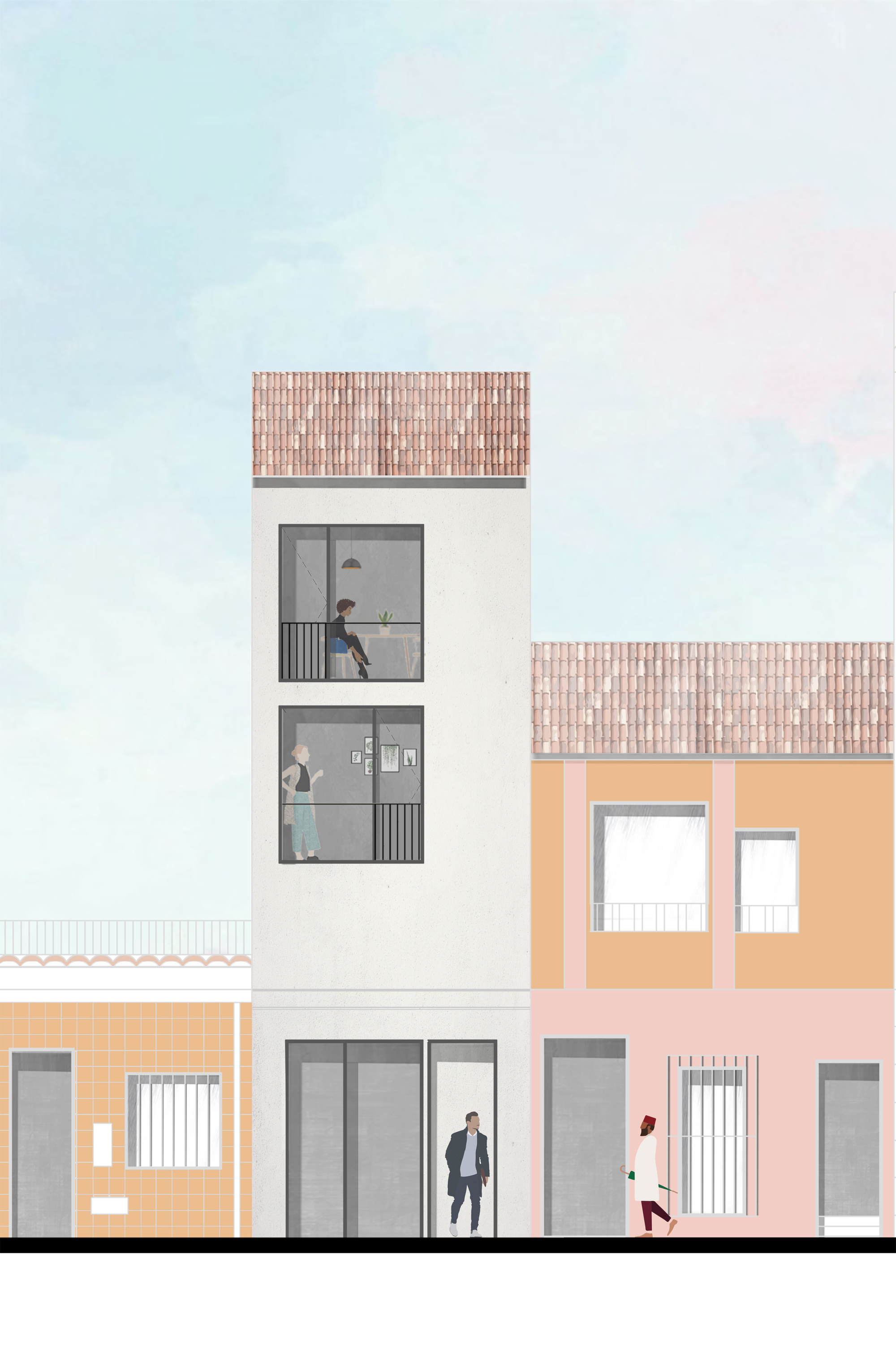 BIM建筑|1819 HY住宅，西班牙 / ABrito Architects