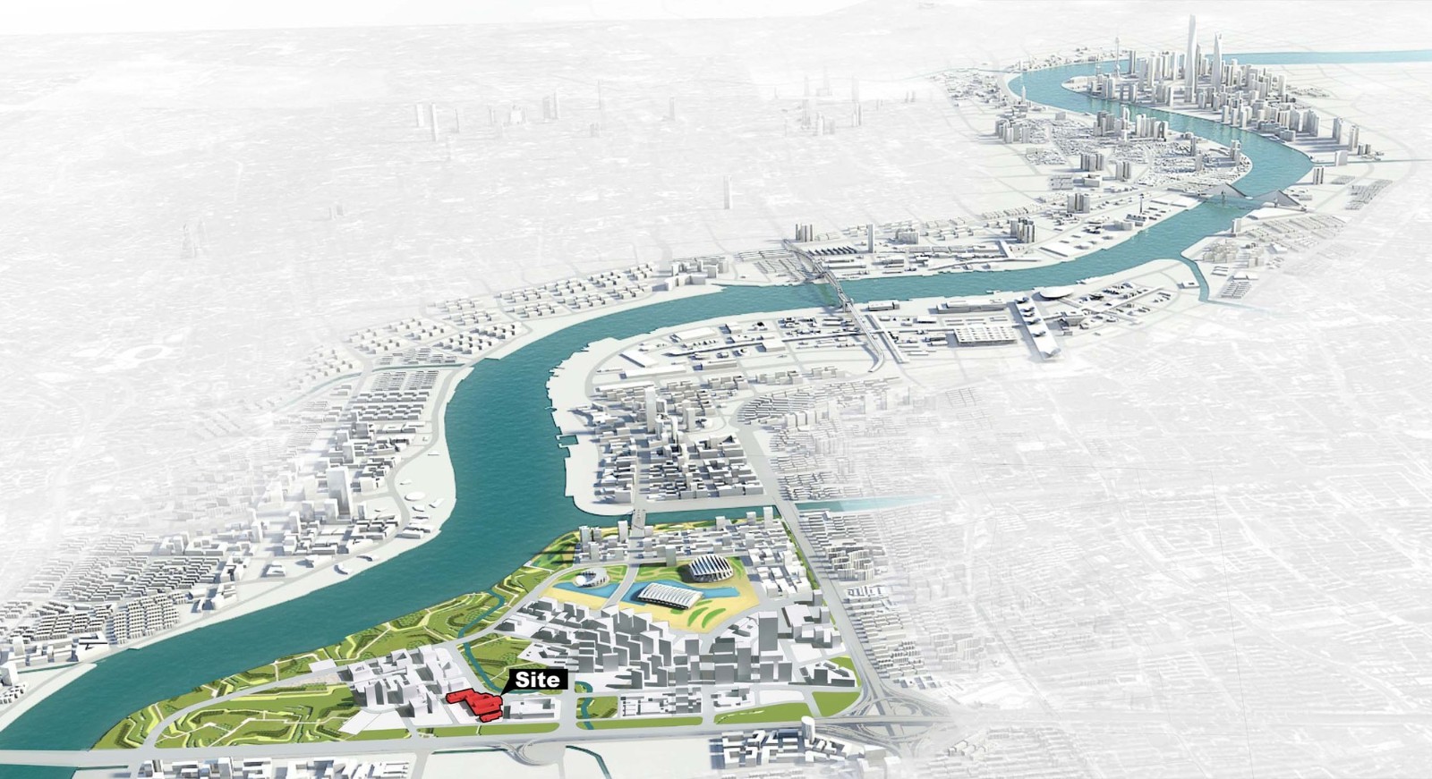 BIM建筑|华东师范大学第二附属中学前滩学校及冰厂田前滩幼儿园 / 致正建筑工作室+大正建筑事务所