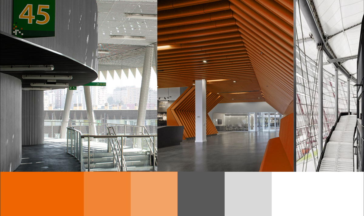 BIM建筑|宁波奥林匹克体育中心：运动空间的色彩美学 / CCDI卝智设计