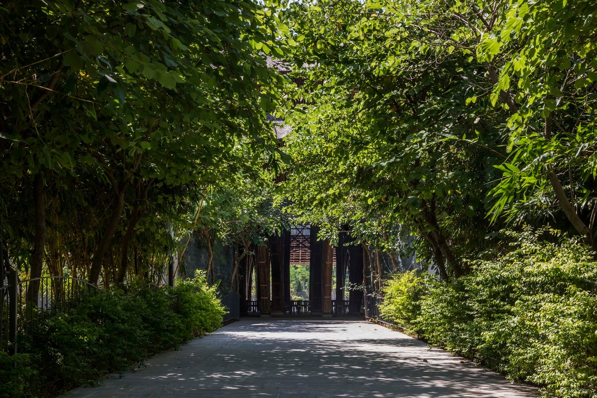 BIM建筑|维达纳受蕴餐厅，模块化竹制架构 / 武重义建筑事务所