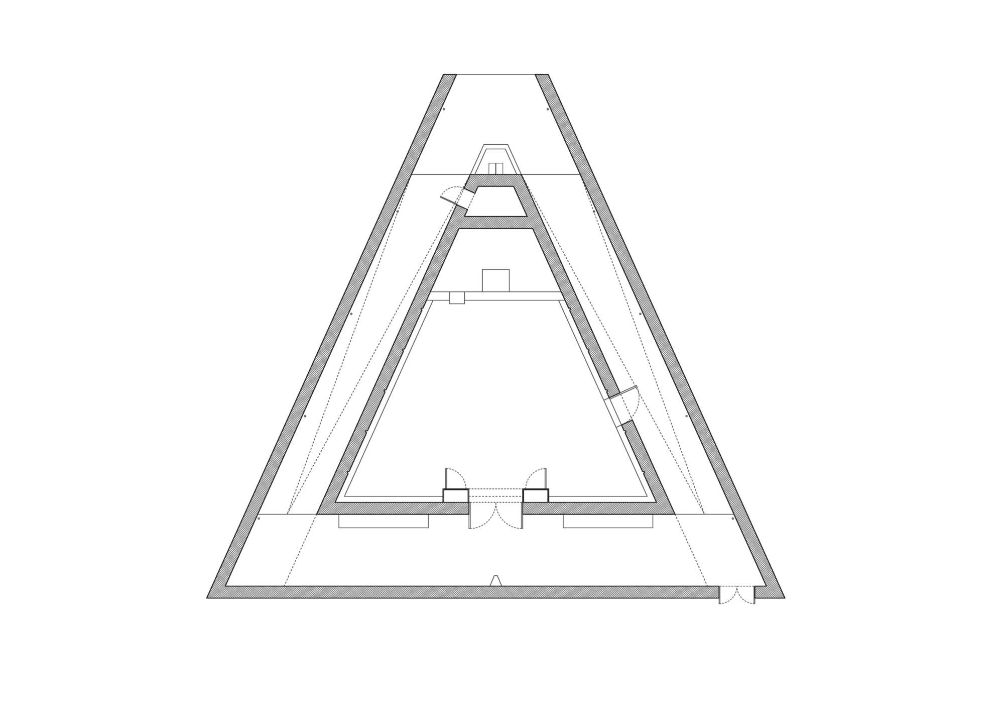BIM建筑|龙山陵园小礼堂 / Studio 10