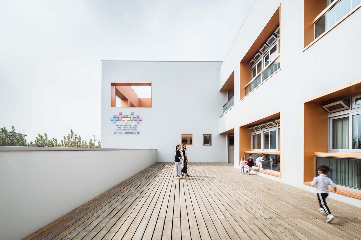 BIM建筑|华东师范大学第二附属中学前滩学校及冰厂田前滩幼儿园 / 致正建筑工作室+大正建筑事务所