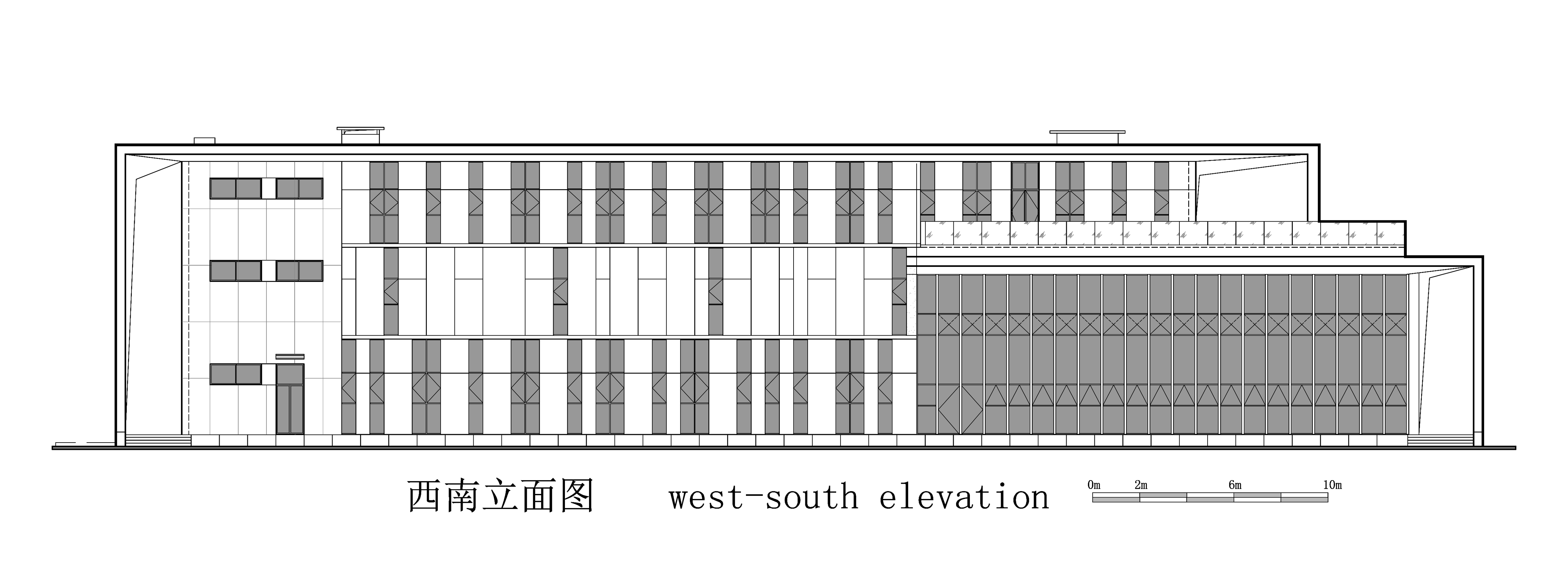 BIM建筑|广西贺州市.平桂档案馆——简洁至上 / 广西中盛建筑设计有限公司