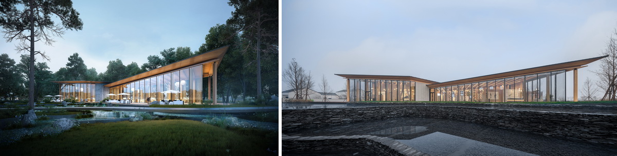 BIM建筑|鄢陵建业君邻大院时光馆 / 成执设计