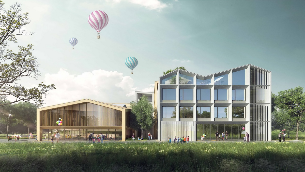 BIM建筑|杭州临安·风之谷户外自然学校 / GWP Architects