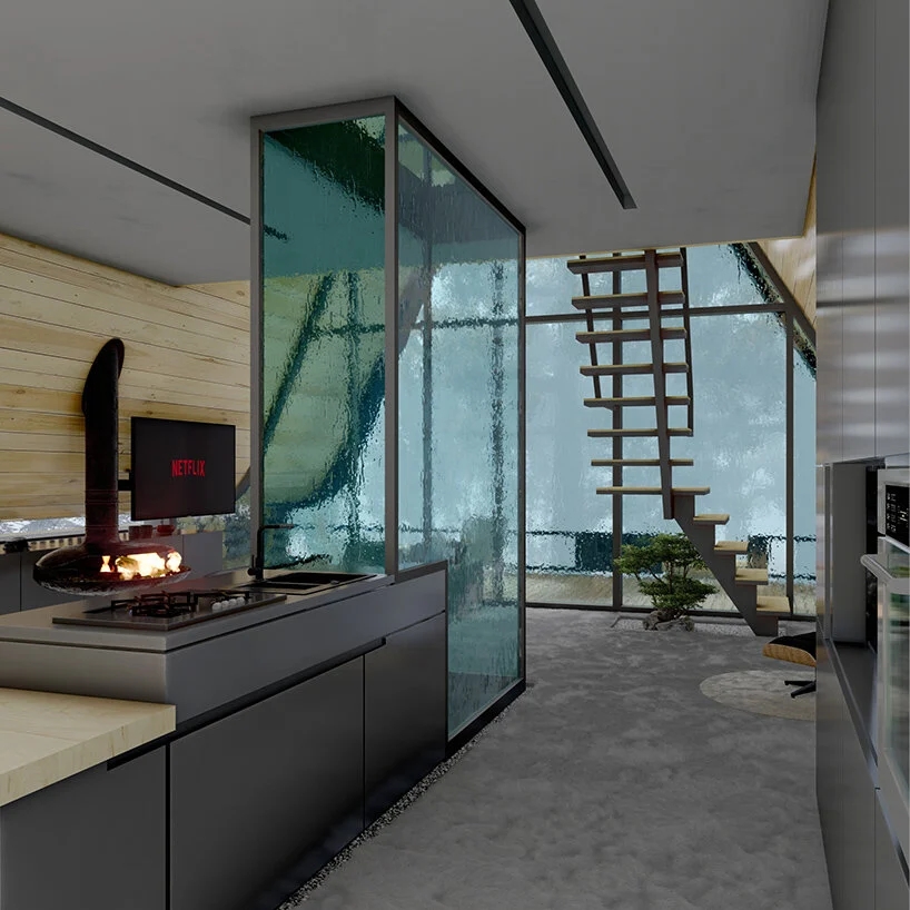 BIM建筑|伊朗机舱小屋“Kujdane” / Shomali Design