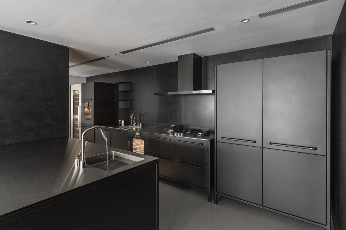 BIM建筑|墨片，纯粹轮廓的安静世界 / 水相设计