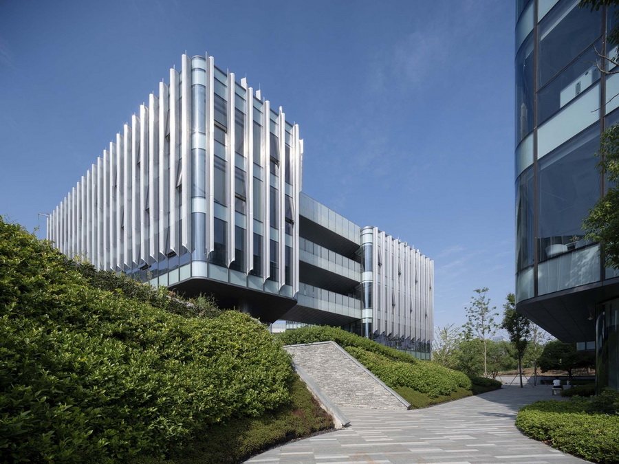 BIM建筑|南京生态科技岛新纬壹科技园区 / NBBJ