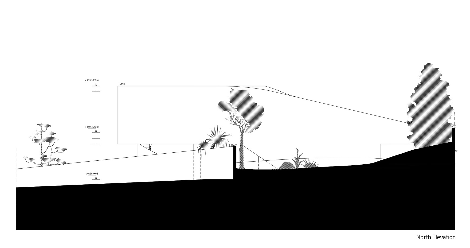 BIM建筑|葡萄牙 Dorfler 住宅，大胆而优雅的曲线 / Vitor Vilhena Arquitectura