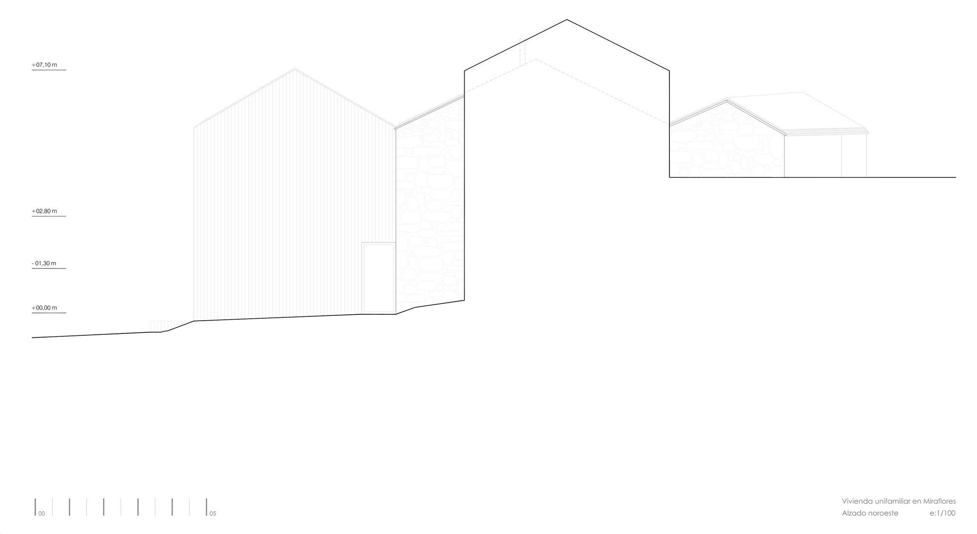 BIM建筑|混凝土和石头的碰撞 | 西班牙米拉弗洛雷斯住宅修复