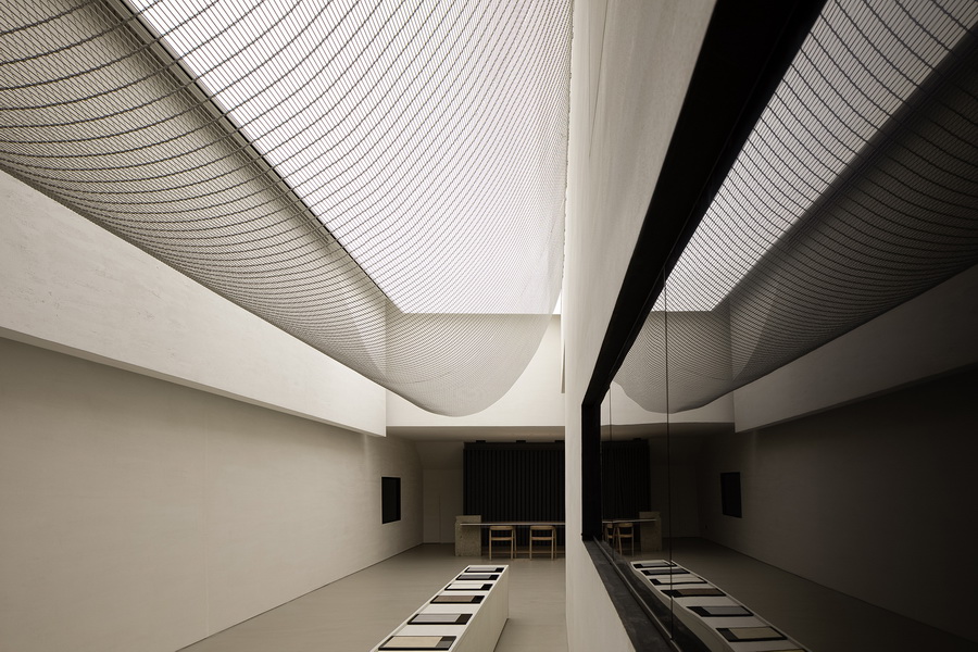 BIM建筑|ANBONG HOME 艺术涂料展厅 / 艾克建筑设计