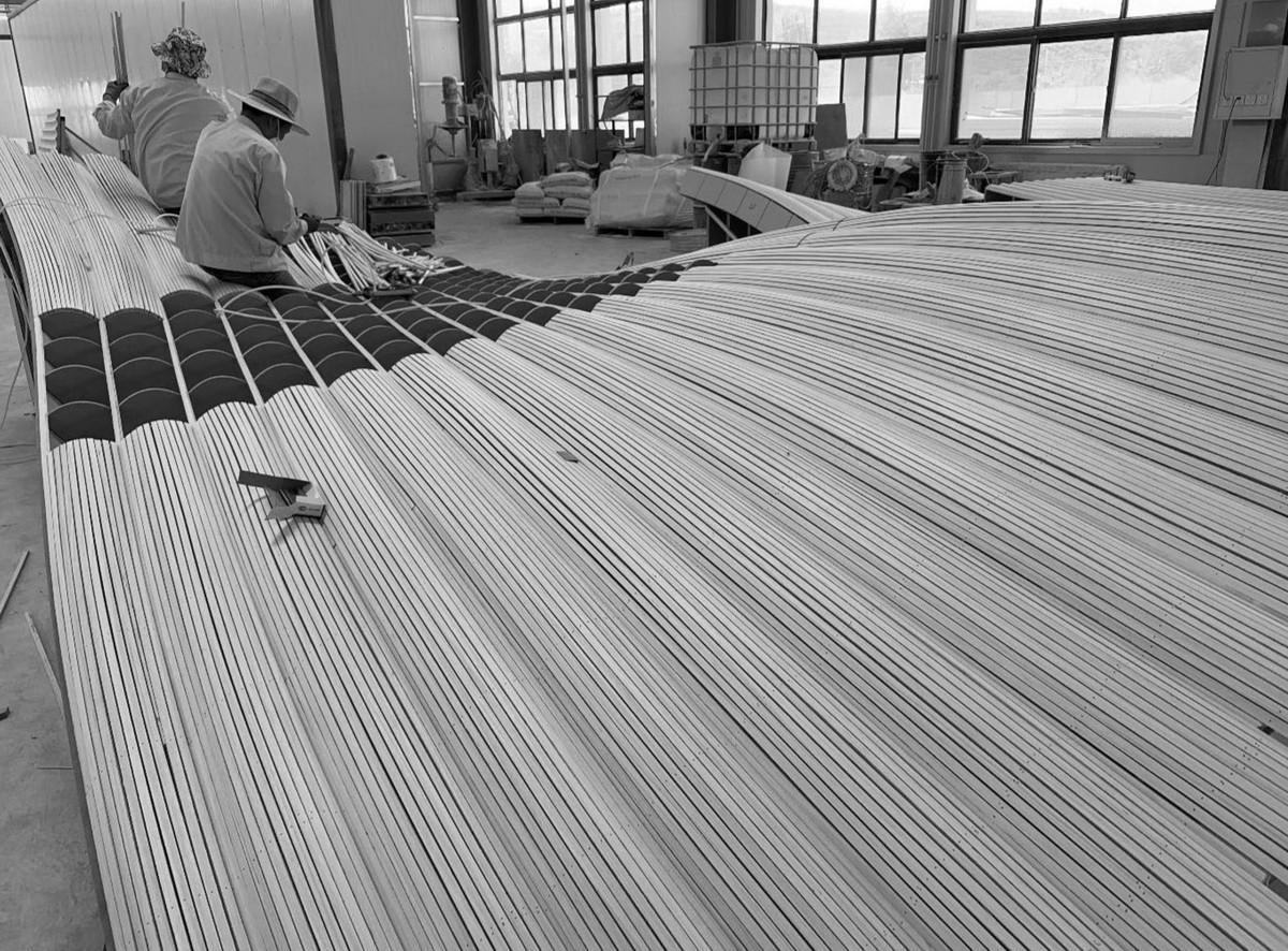 BIM建筑|漂浮之门——西安沣东新城莱安社区中心 / EID Architecture