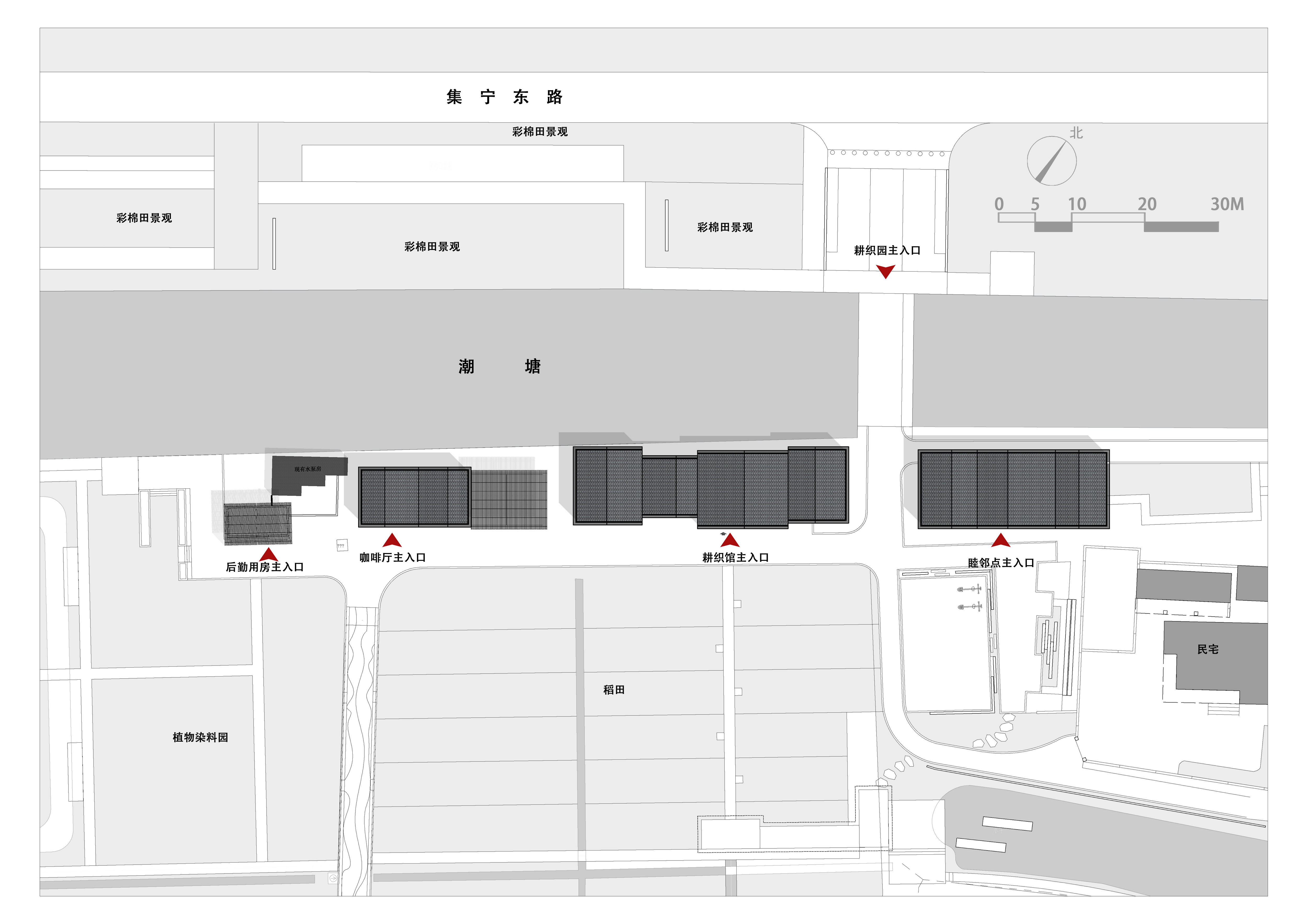 BIM建筑|粮田里的农具仓库改造——花红耕织馆 / 创霖-泽柏