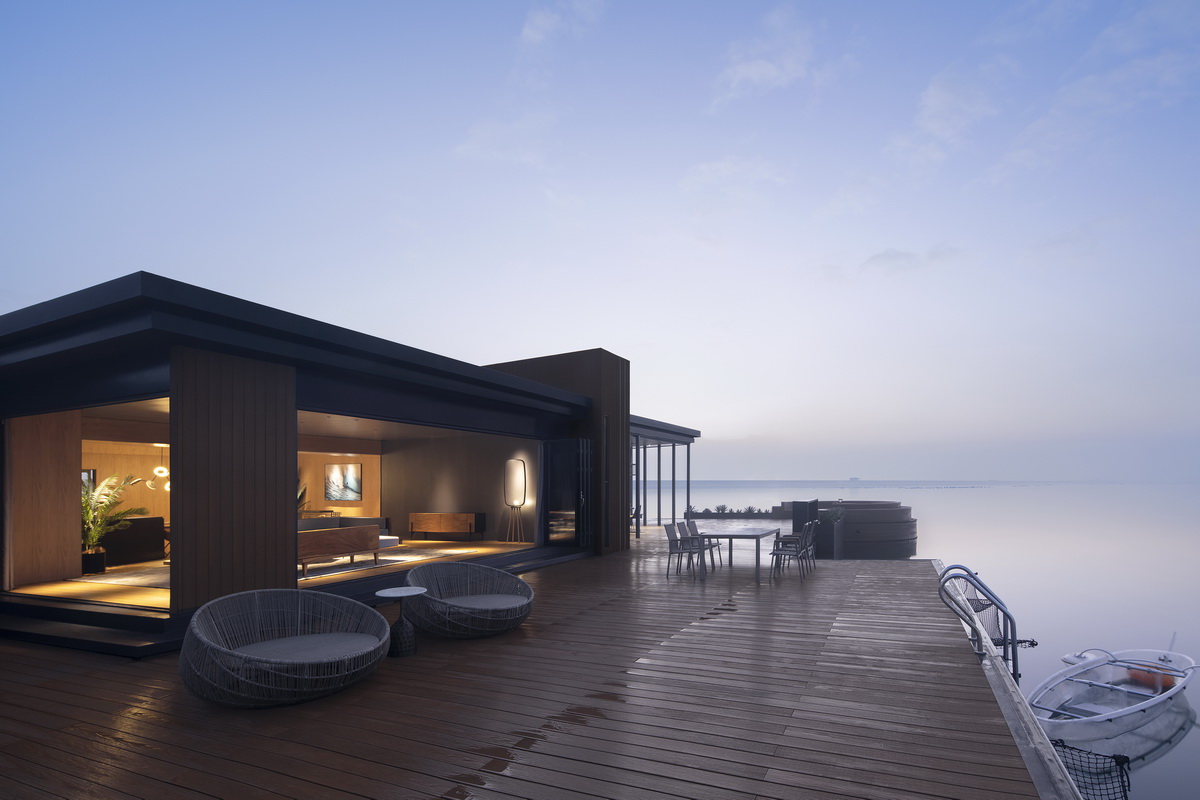 BIM建筑|Hi Sea 漂浮酒店 / 平衡空间设计