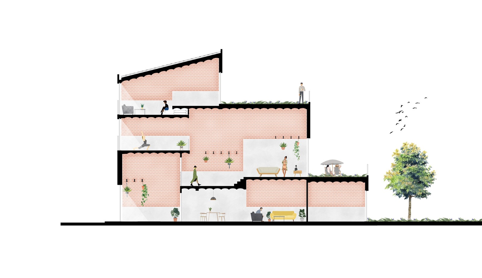 BIM建筑|1819 HY住宅，西班牙 / ABrito Architects