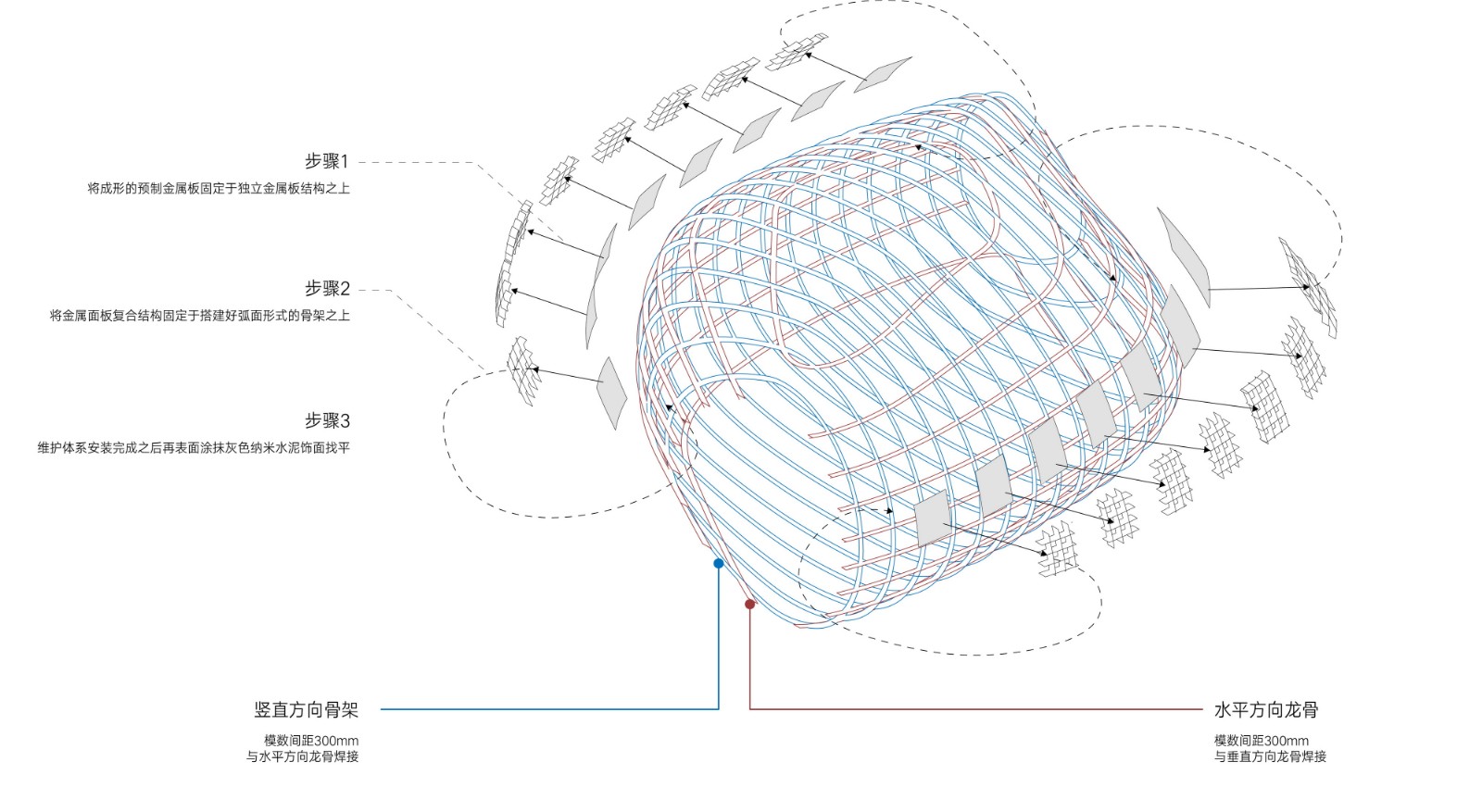 BIM建筑|朝彻书屋——一个抽象的港口城市 / Wutopia Lab