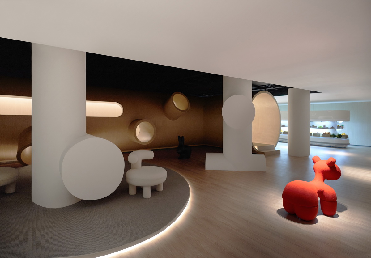 BIM建筑|水裹·汤泉 / 对角线设计