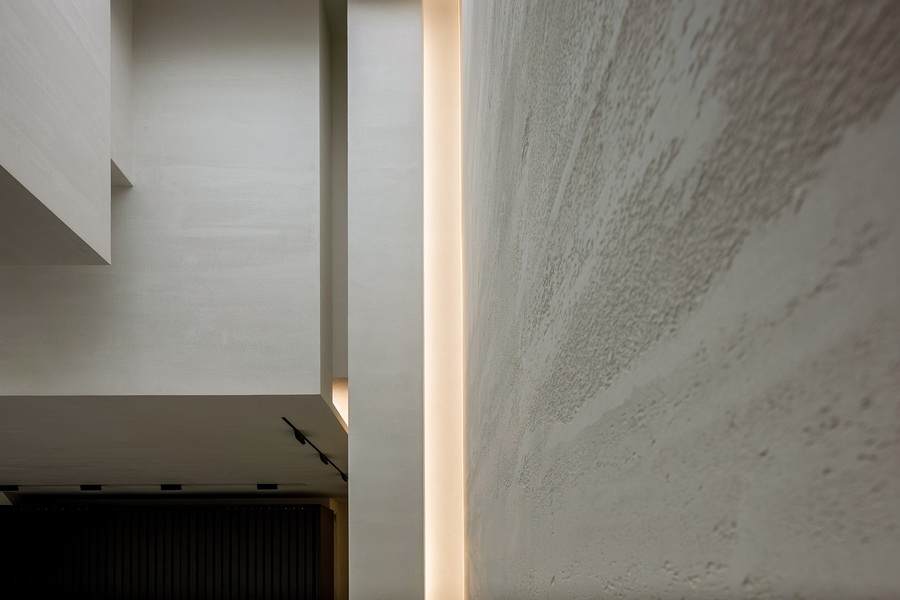 BIM建筑|ANBONG HOME 艺术涂料展厅 / 艾克建筑设计