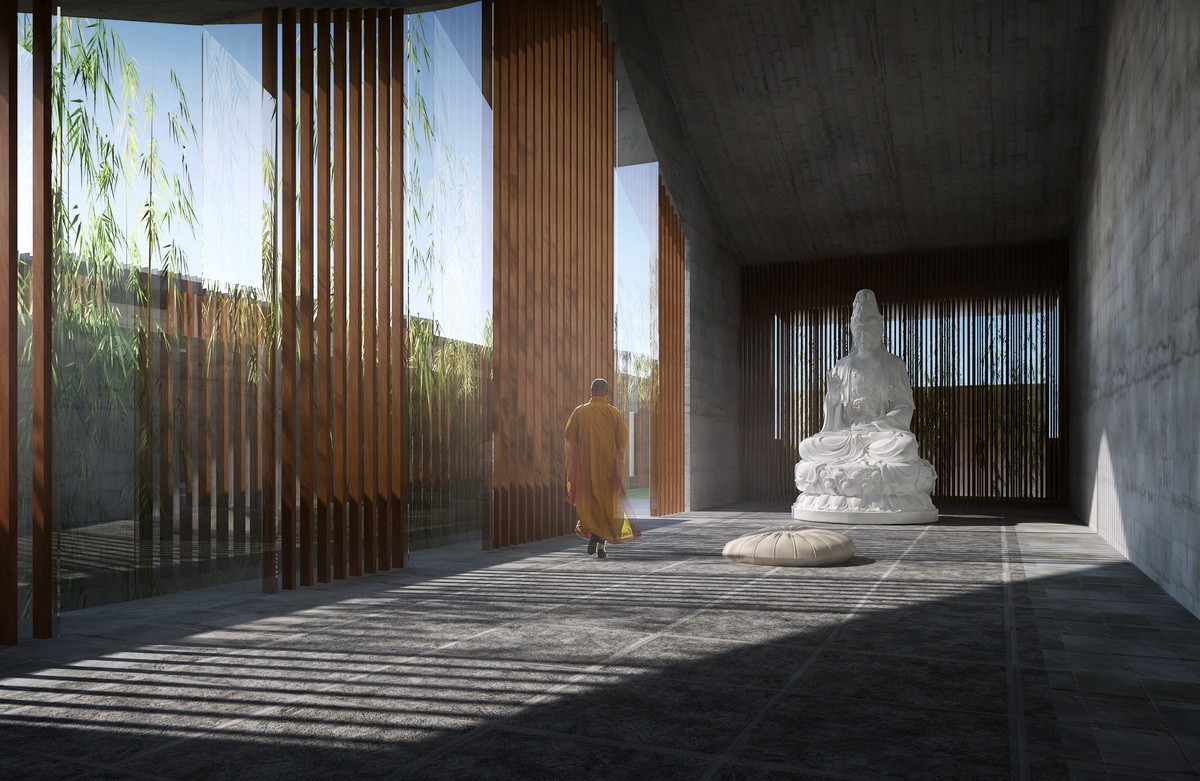 BIM建筑|融素——一座现代寺庙的初现 / 墨泰建筑