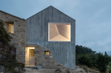 BIM建筑|混凝土和石头的碰撞 | 西班牙米拉弗洛雷斯住宅修复-BIM建筑网