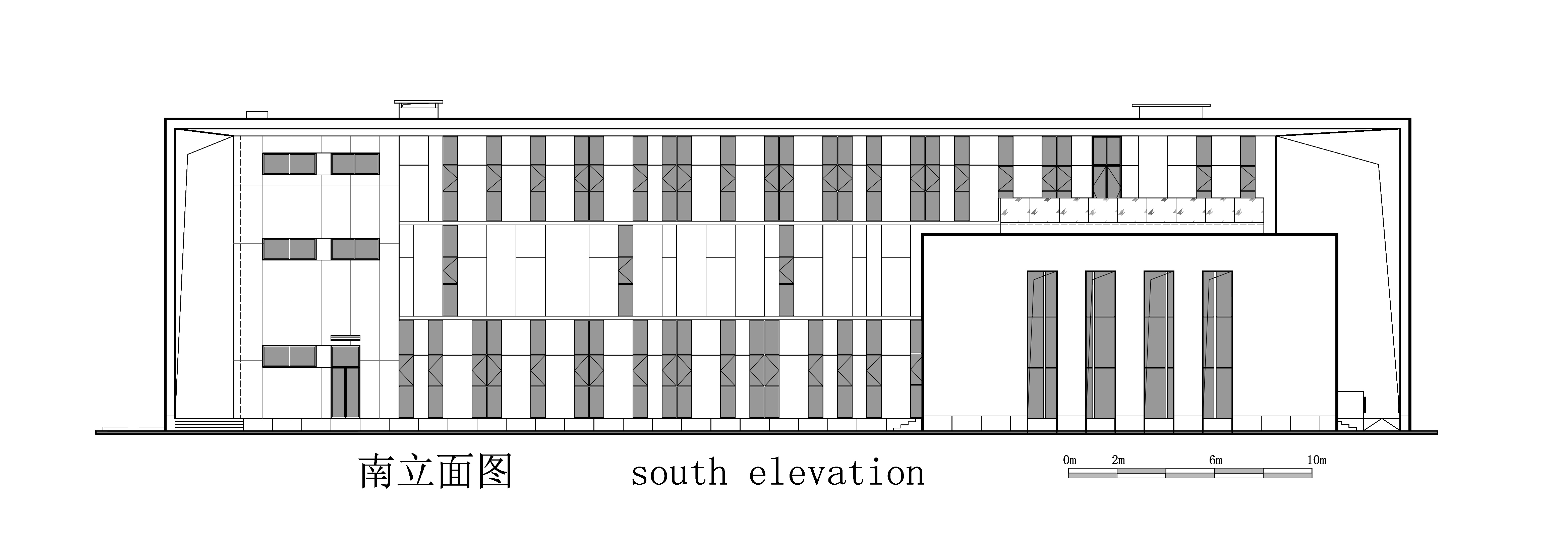 BIM建筑|广西贺州市.平桂档案馆——简洁至上 / 广西中盛建筑设计有限公司
