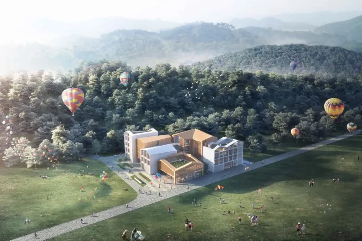 BIM建筑|杭州临安·风之谷户外自然学校 / GWP Architects