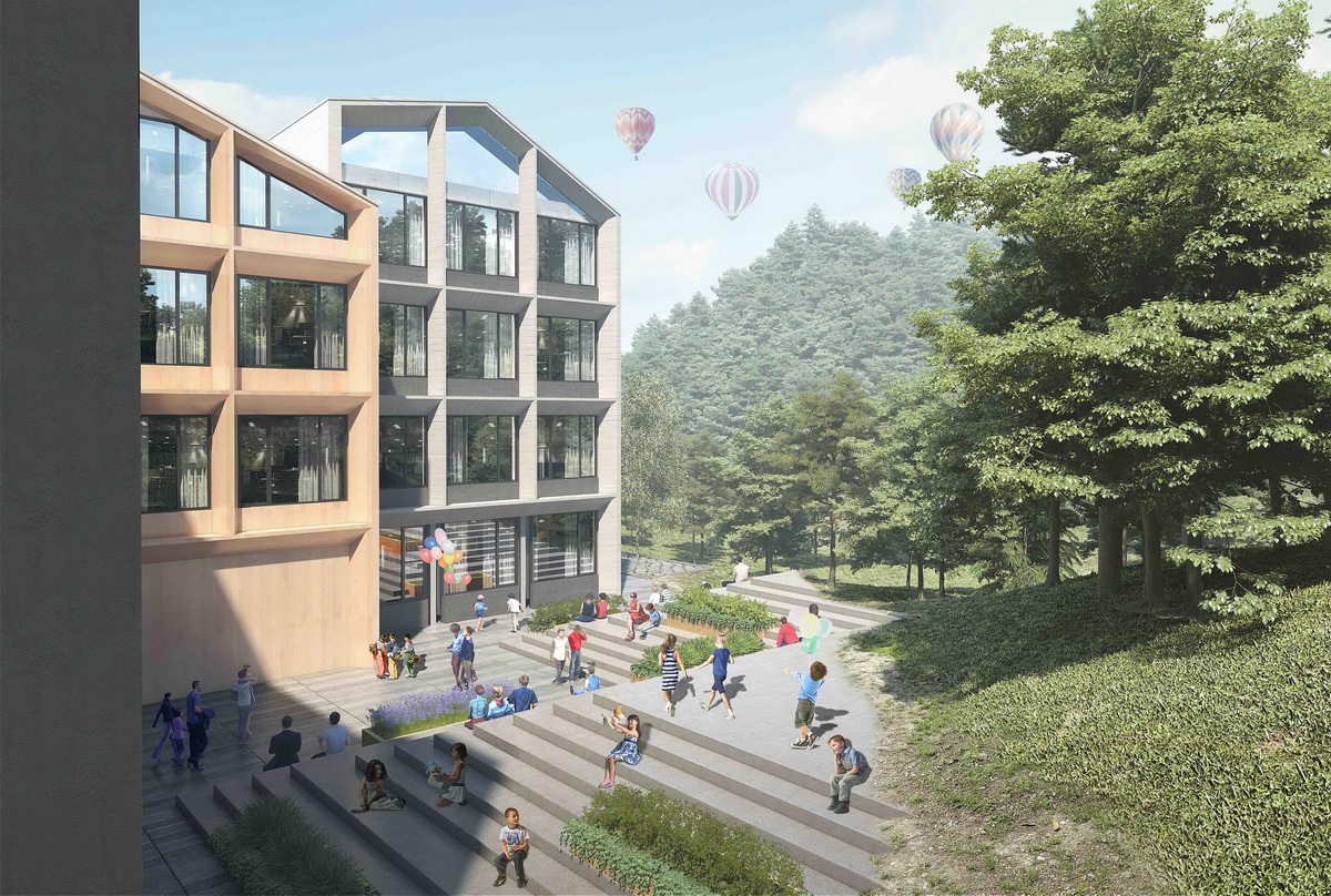 BIM建筑|杭州临安·风之谷户外自然学校 / GWP Architects