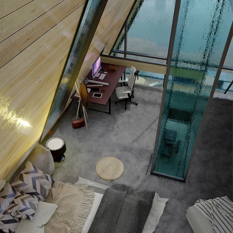 BIM建筑|伊朗机舱小屋“Kujdane” / Shomali Design