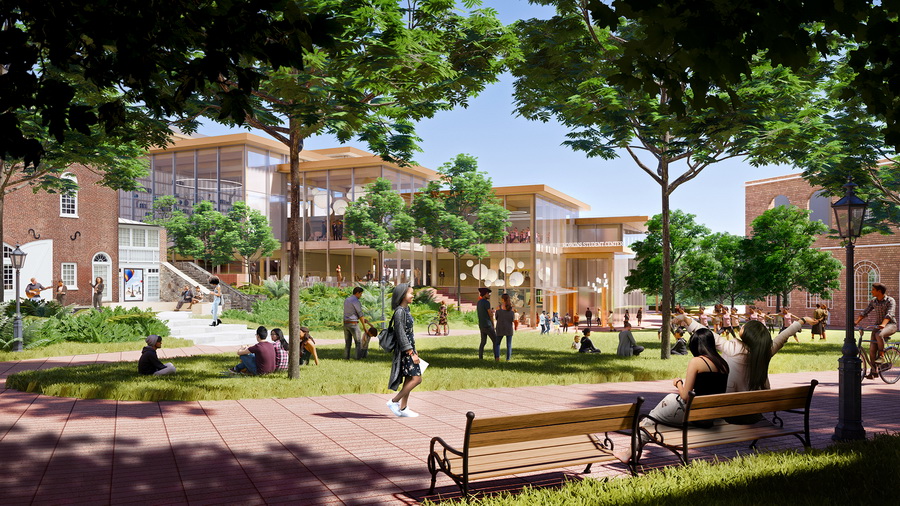 BIM建筑|BIG揭晓约翰斯·霍普金斯大学学生中心设计方案：“The Village村落”