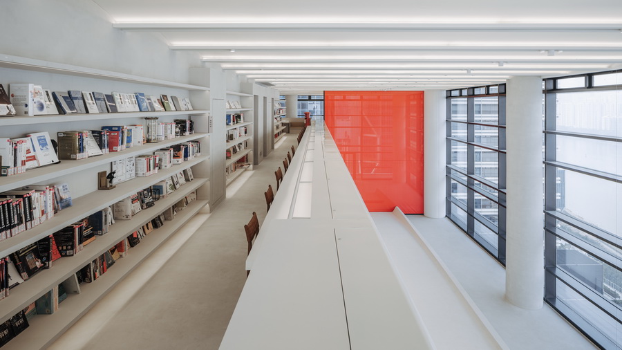 BIM建筑|朝彻书屋——一个抽象的港口城市 / Wutopia Lab