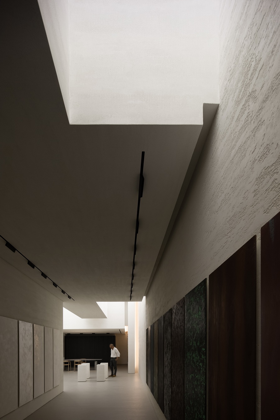 BIM建筑|ANBONG HOME 艺术涂料展厅 / 艾克建筑设计