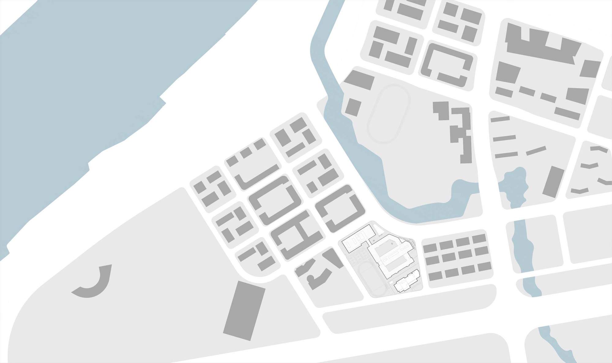 BIM建筑|华东师范大学第二附属中学前滩学校及冰厂田前滩幼儿园 / 致正建筑工作室+大正建筑事务所