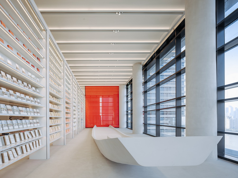 BIM建筑|朝彻书屋——一个抽象的港口城市 / Wutopia Lab